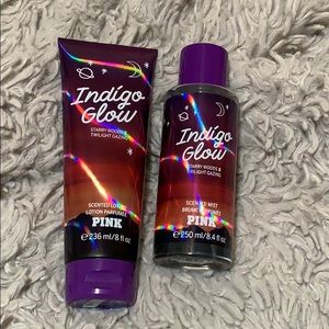 Victoria Secret PINK Indigo Glow Set NWT